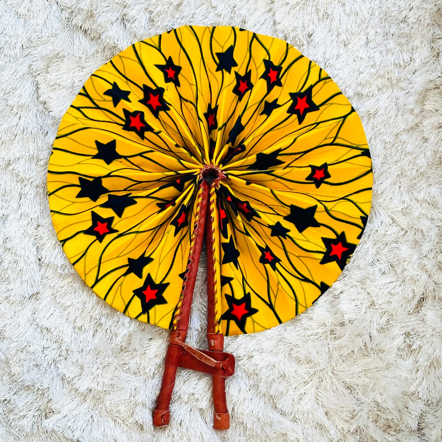 Ankara Fans - Foldable