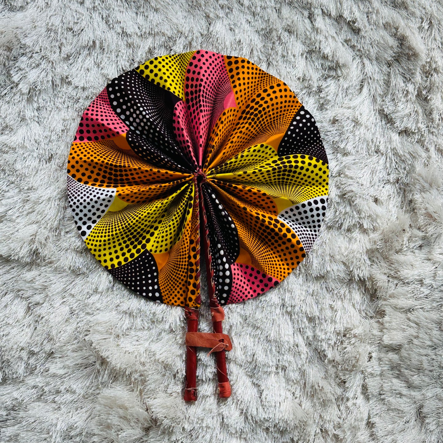 Ankara Fans - Foldable