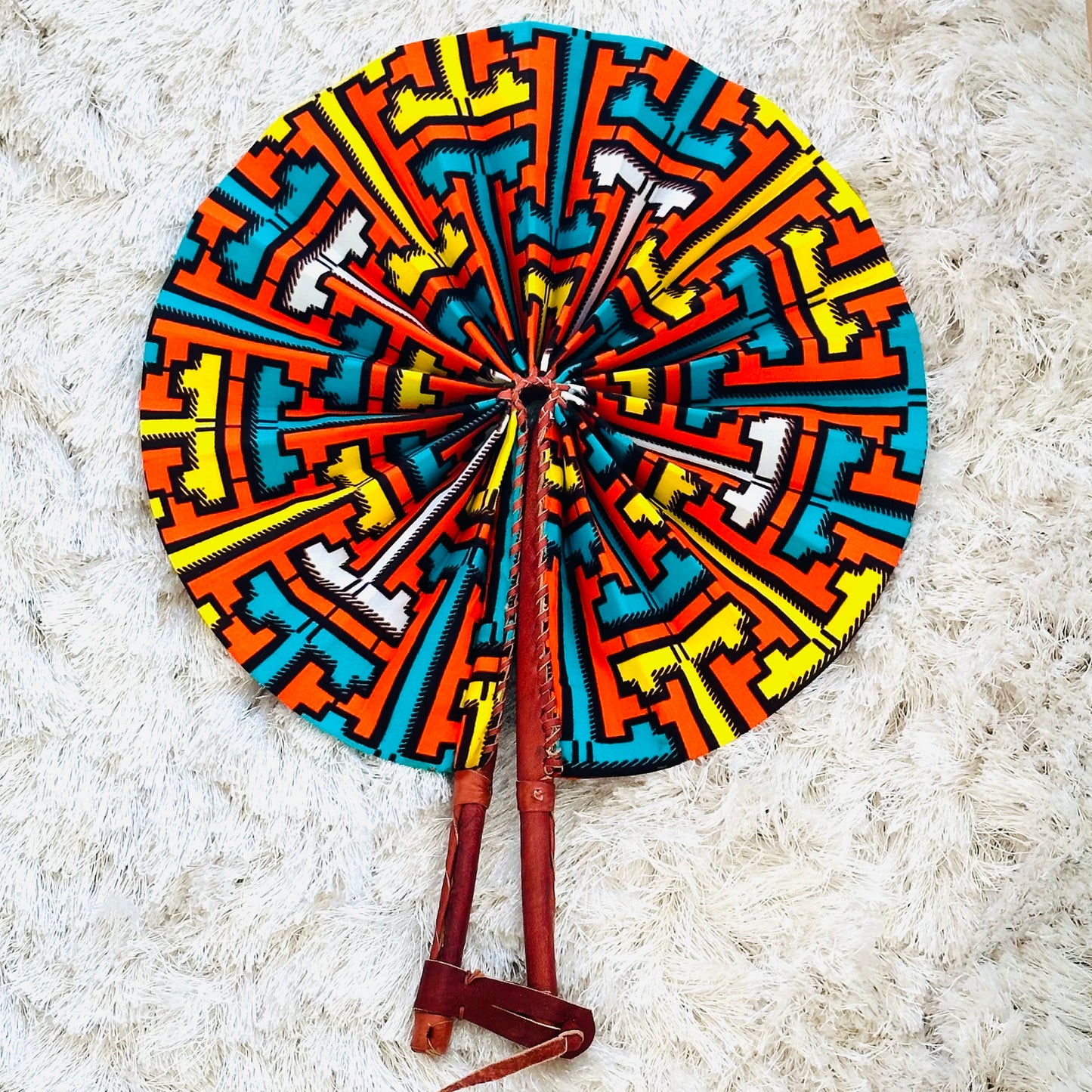 Ankara Fans - Foldable