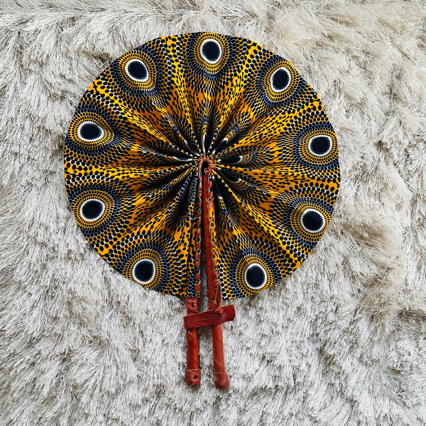 Ankara Fans - Foldable