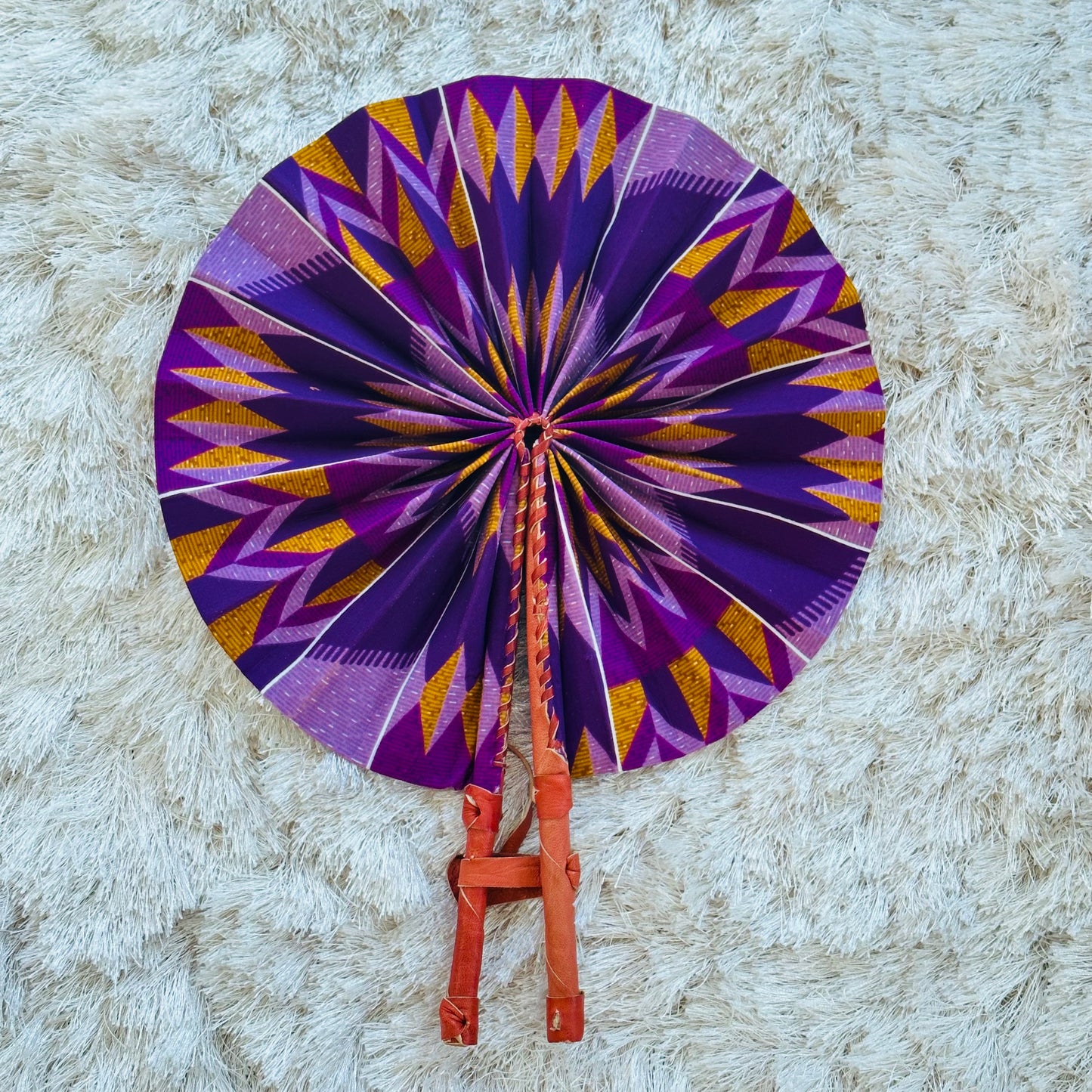 Ankara Fans - Foldable