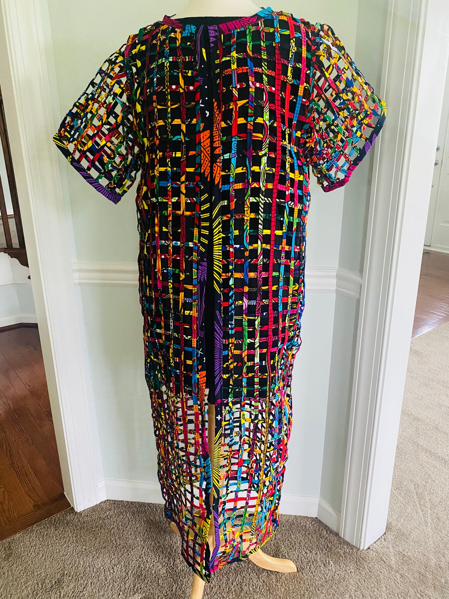 Patchwork Mesh Jacket