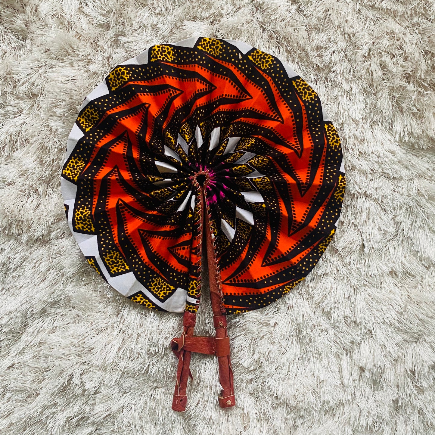 Ankara Fans - Foldable
