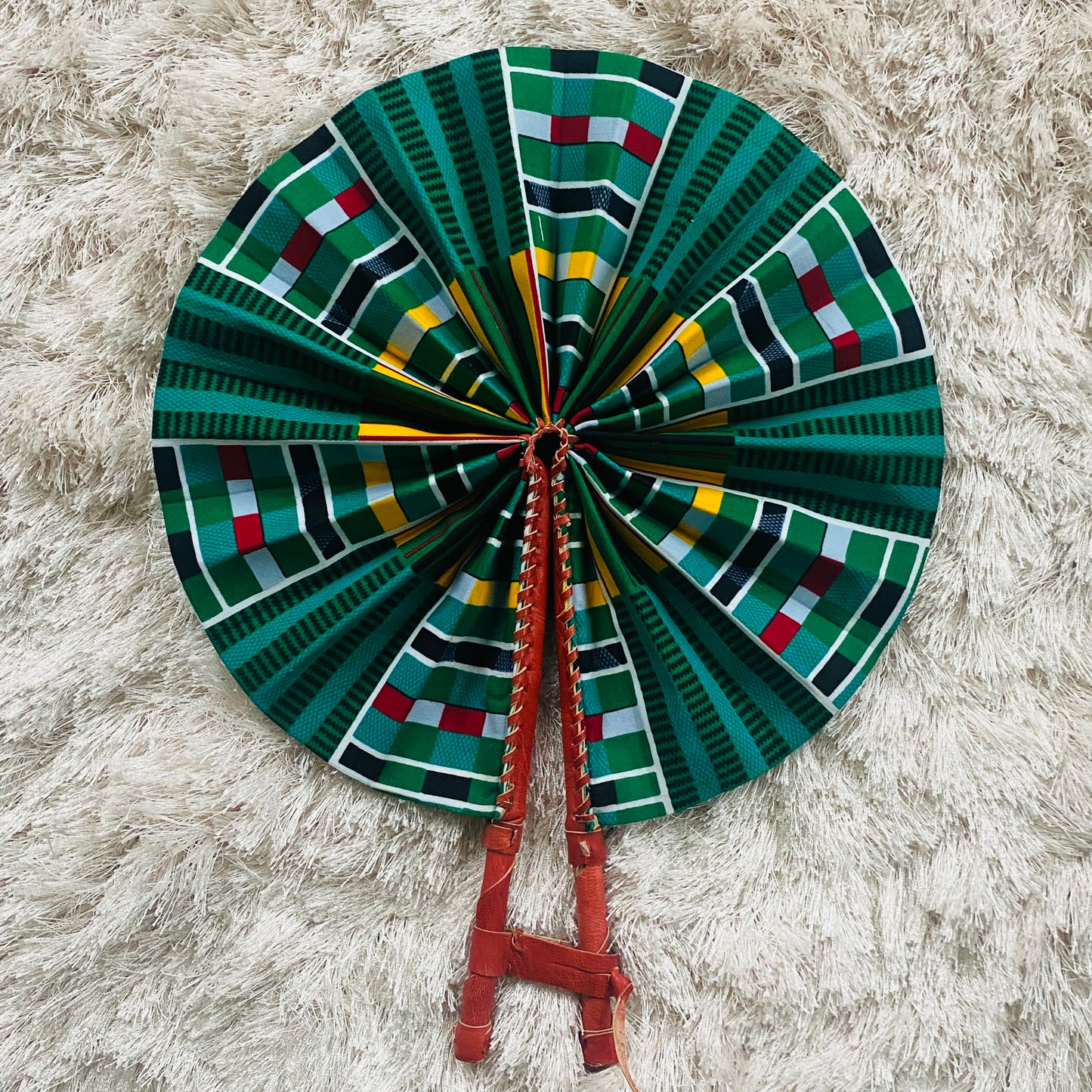 Ankara Fans - Foldable