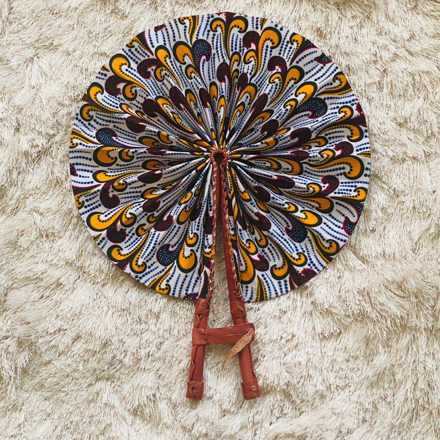 Ankara Fans - Foldable