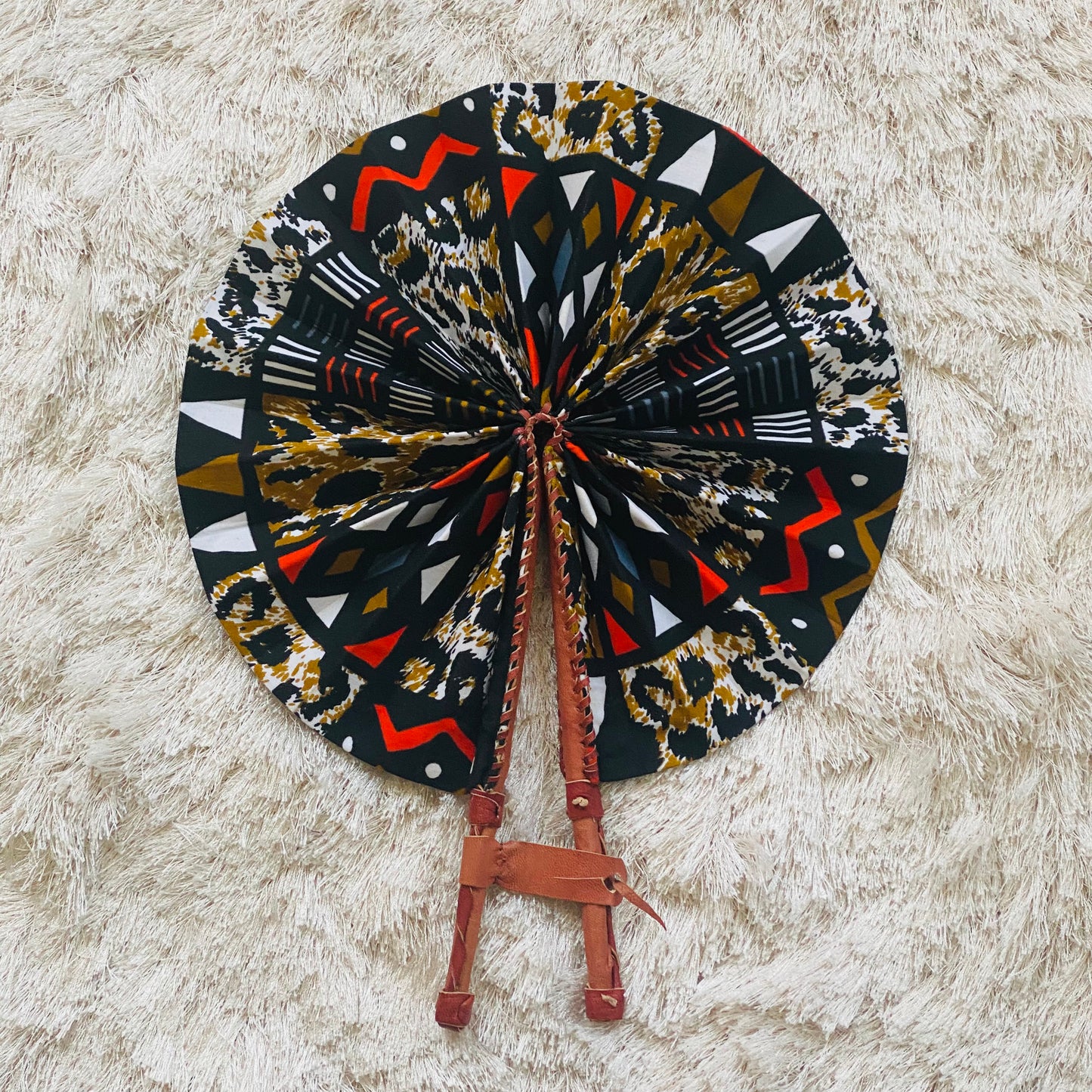 Ankara Fans - Foldable