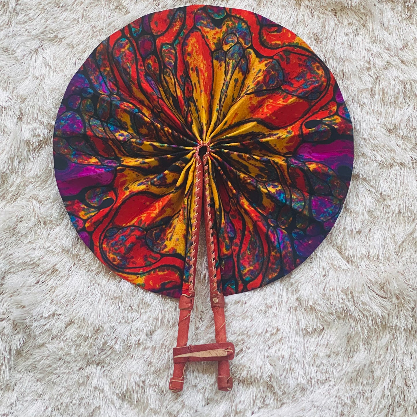 Ankara Fans - Foldable