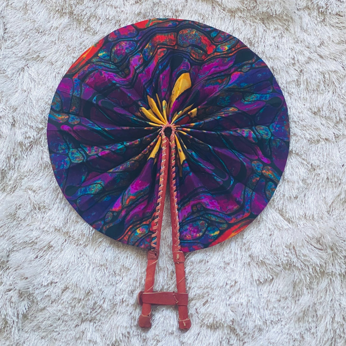 Ankara Fans - Foldable