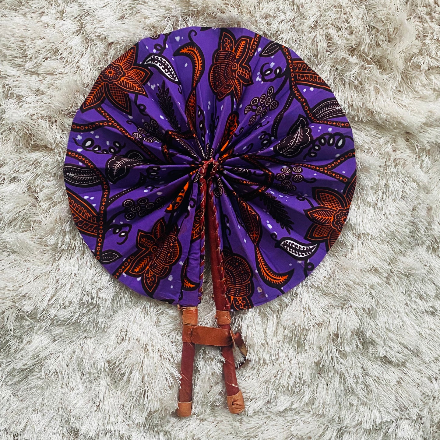 Ankara Fans - Foldable