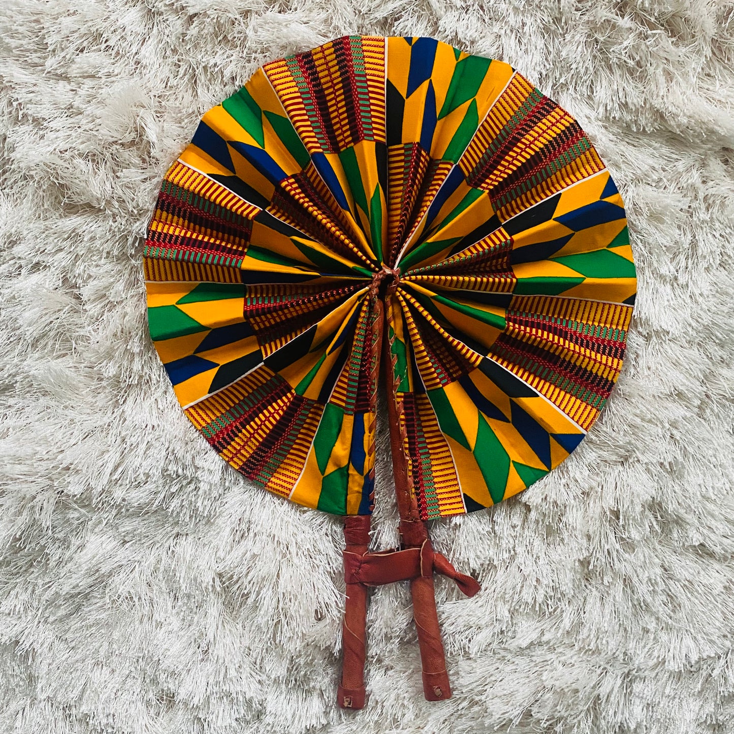Ankara Fans - Foldable