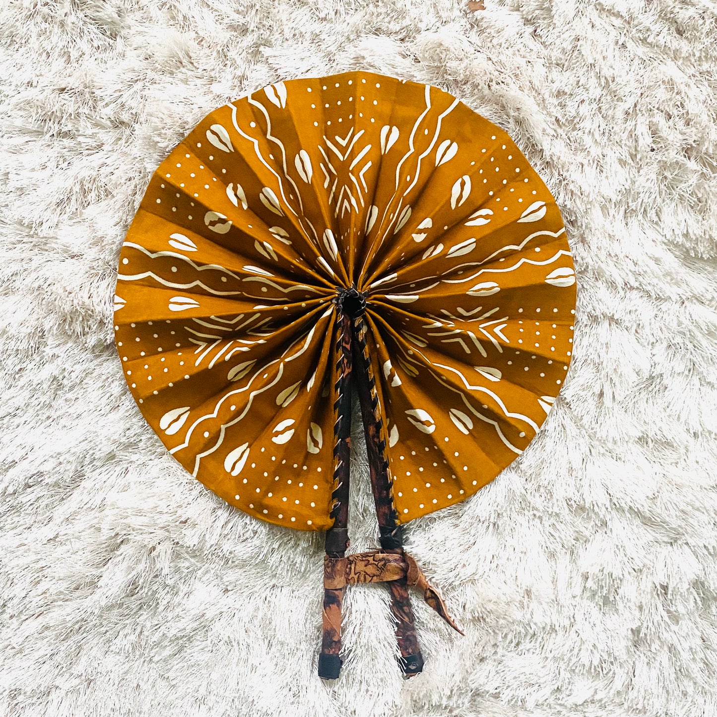 Ankara Fans - Foldable