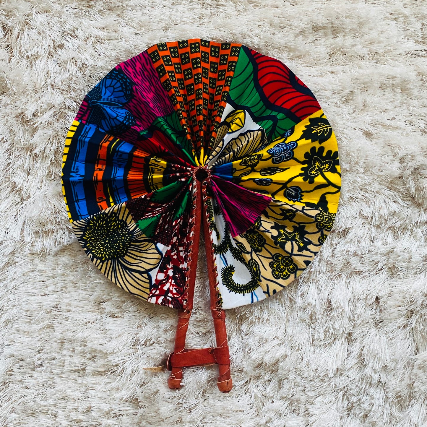 Ankara Fans - Foldable