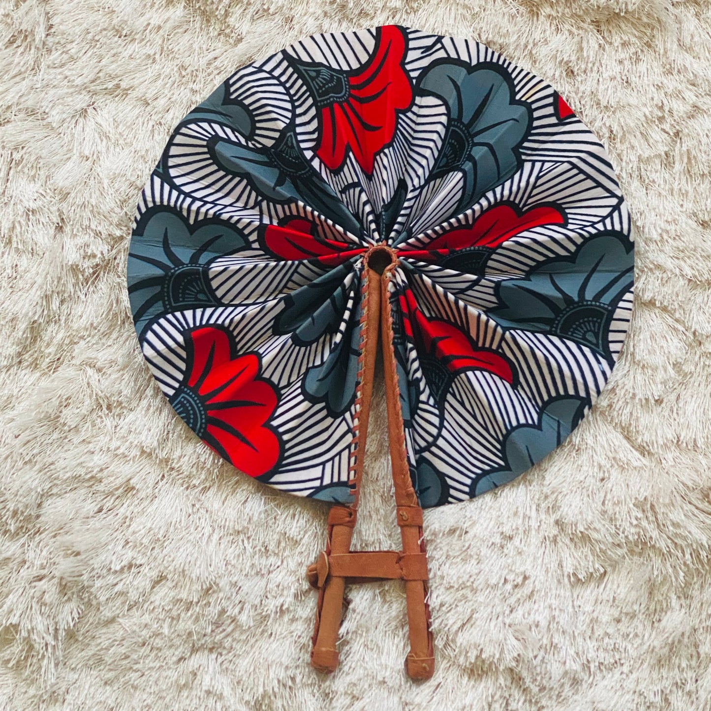 Ankara Fans - Foldable
