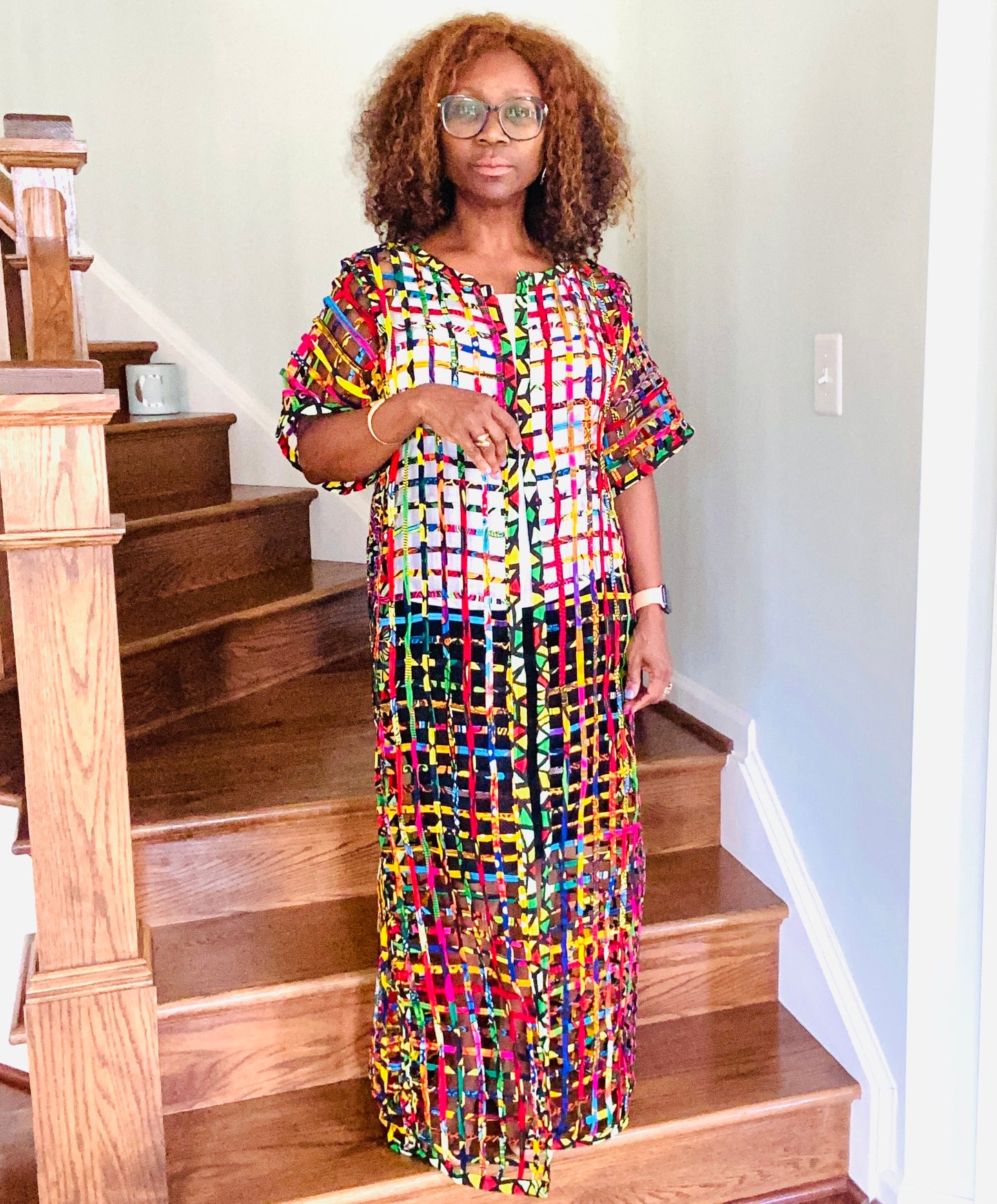 Patchwork Mesh Jacket