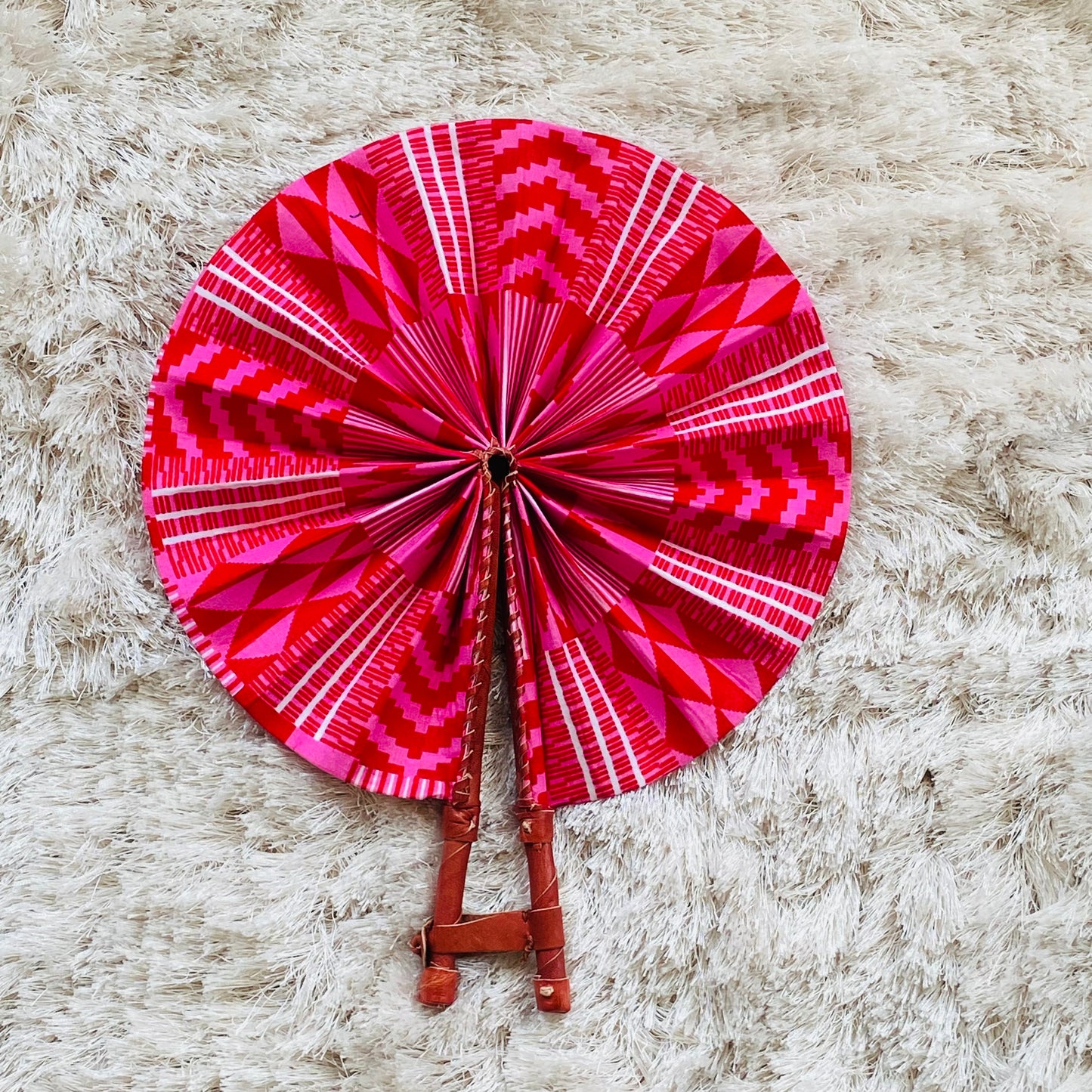 Ankara Fans - Foldable