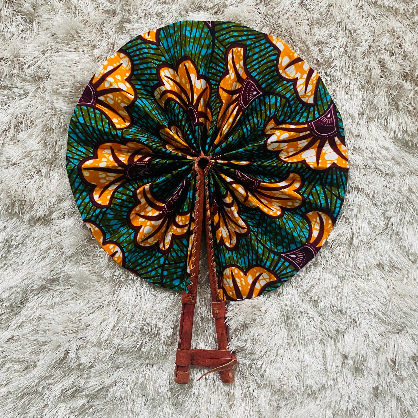 Ankara Fans - Foldable