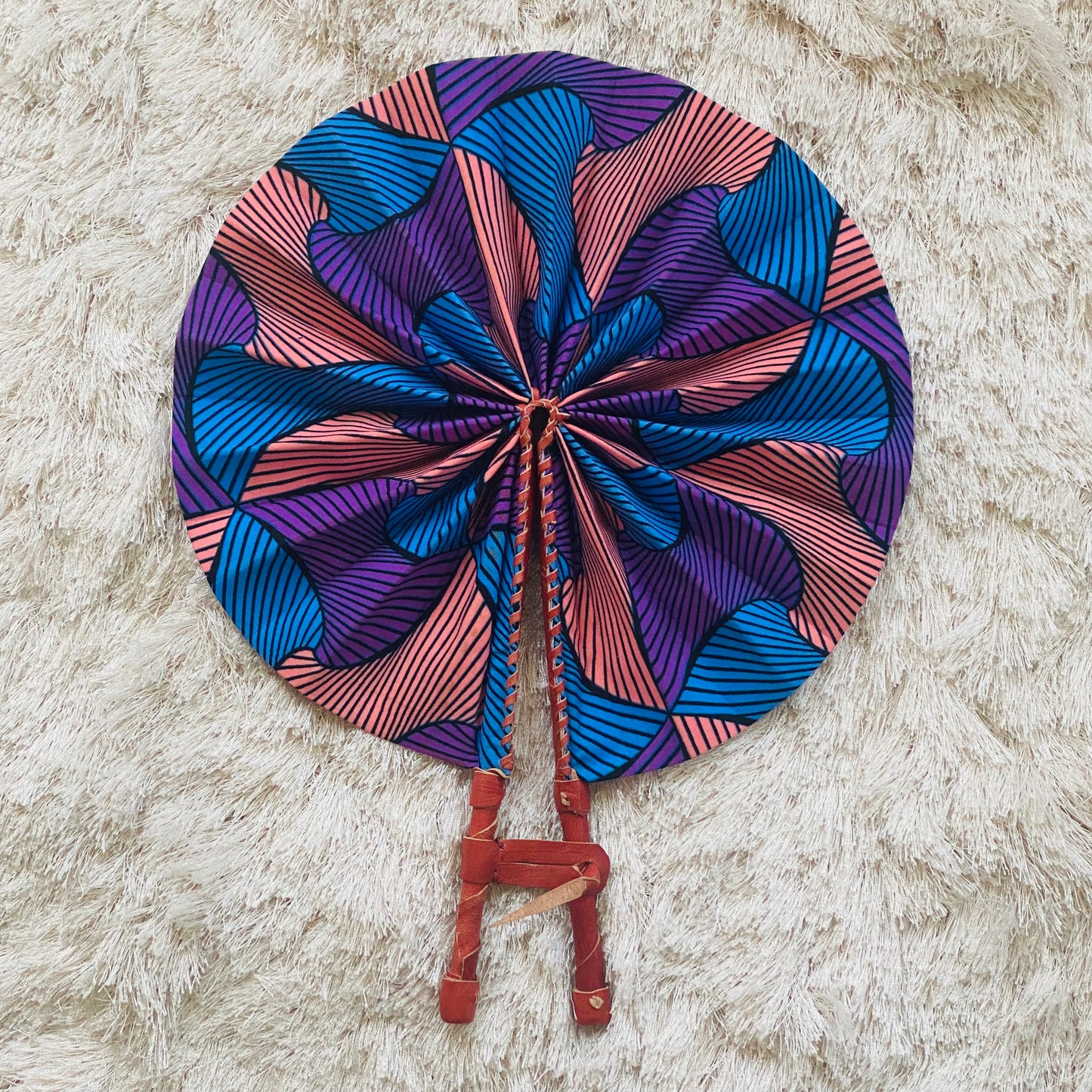 Ankara Fans - Foldable