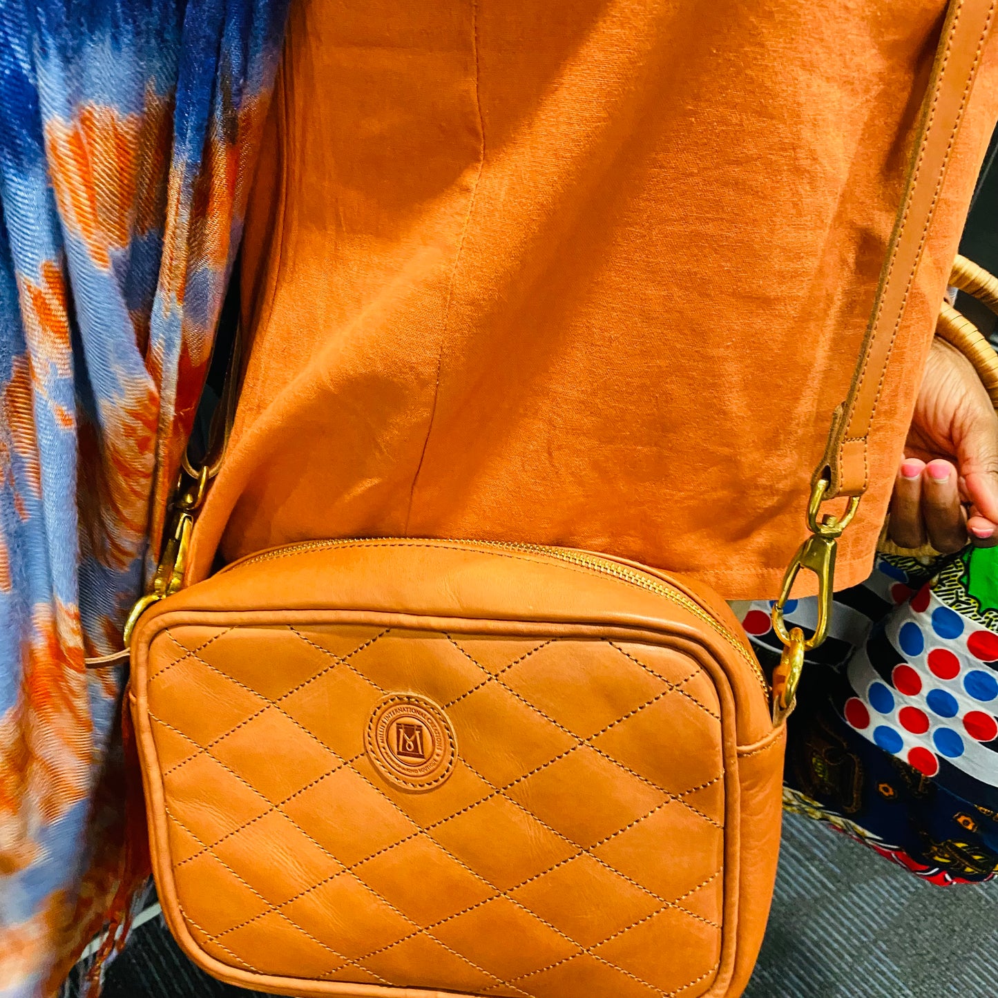 Millie’s Signature Leather Crossbody Bag