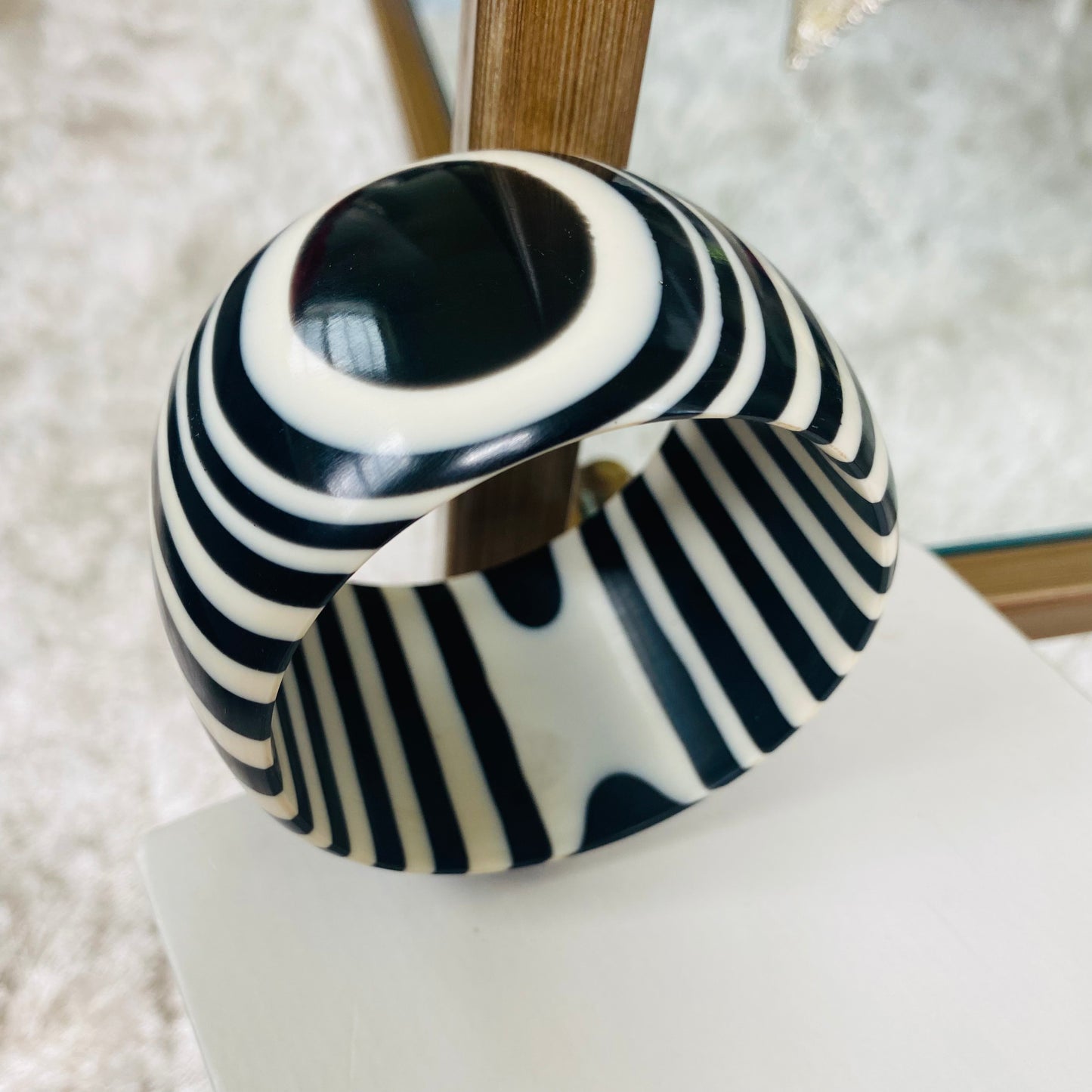 Ebony and Ivory Bangles