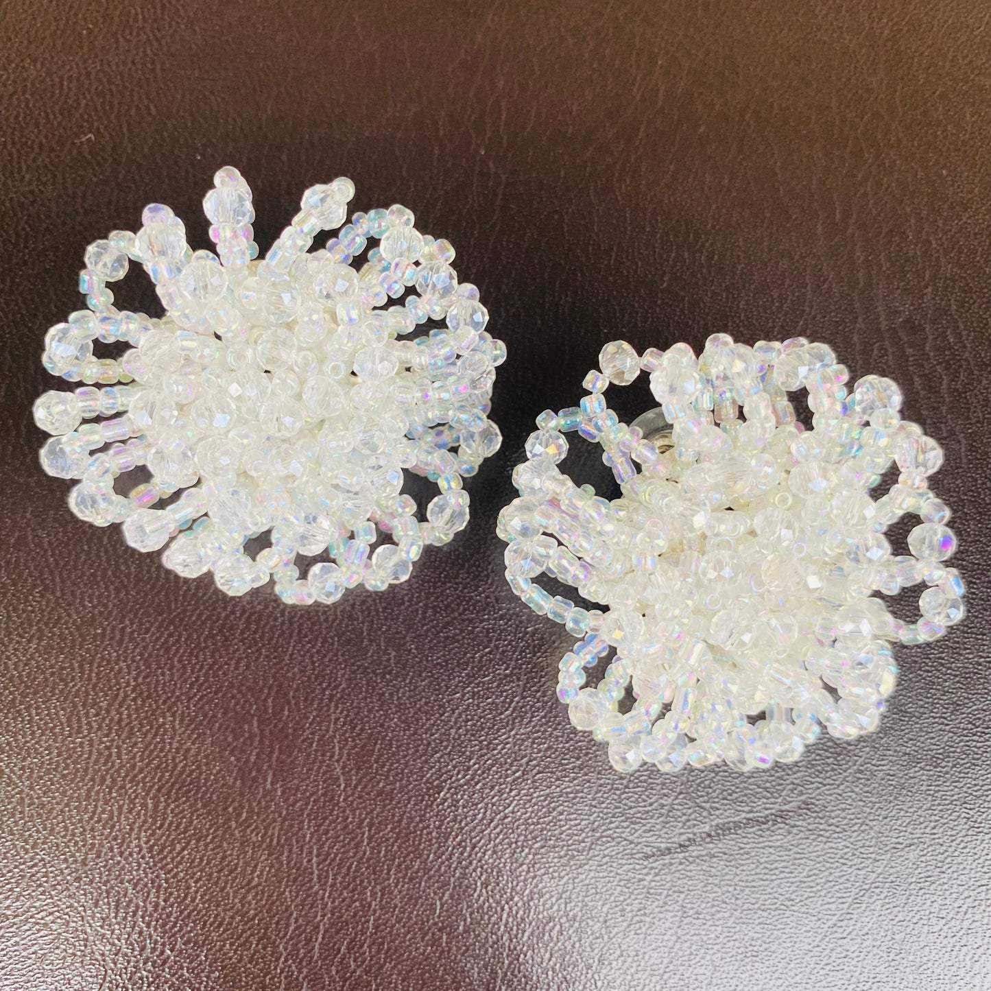 Oversized Beaded Studs