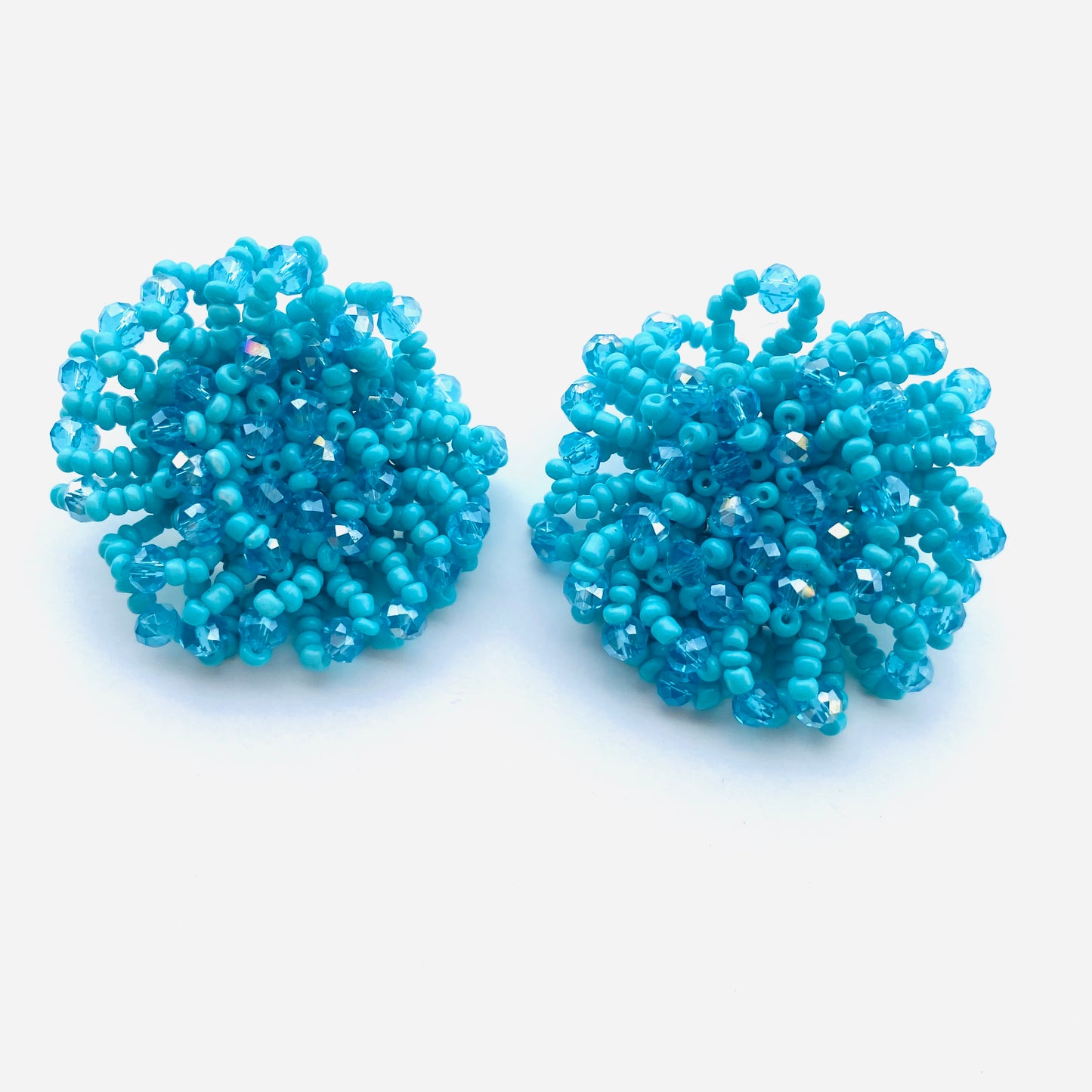 Oversized Beaded Studs