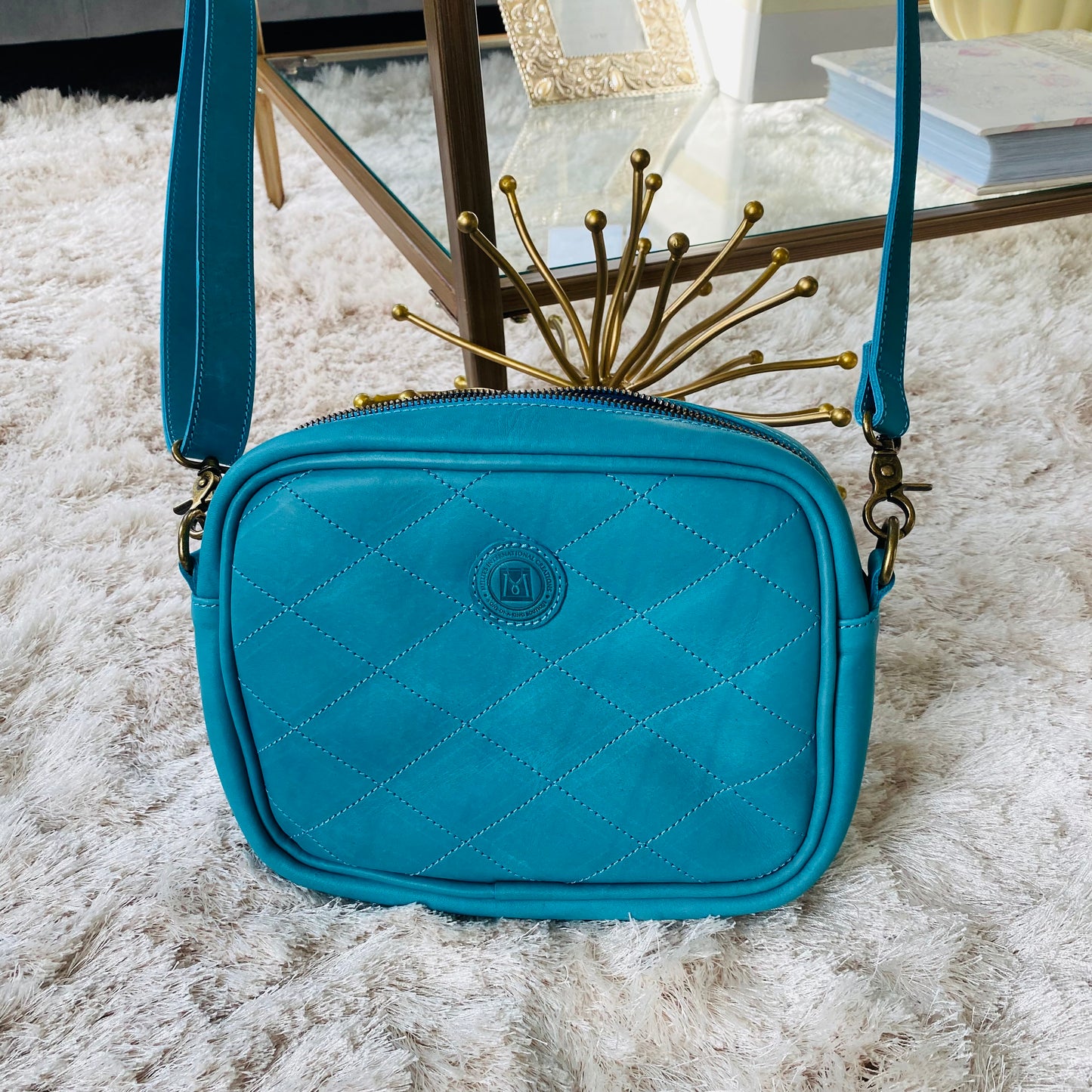 Millie’s Signature Leather Crossbody Bag