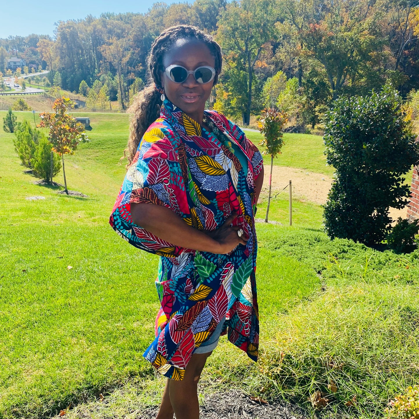 Falling Leaves Kimono