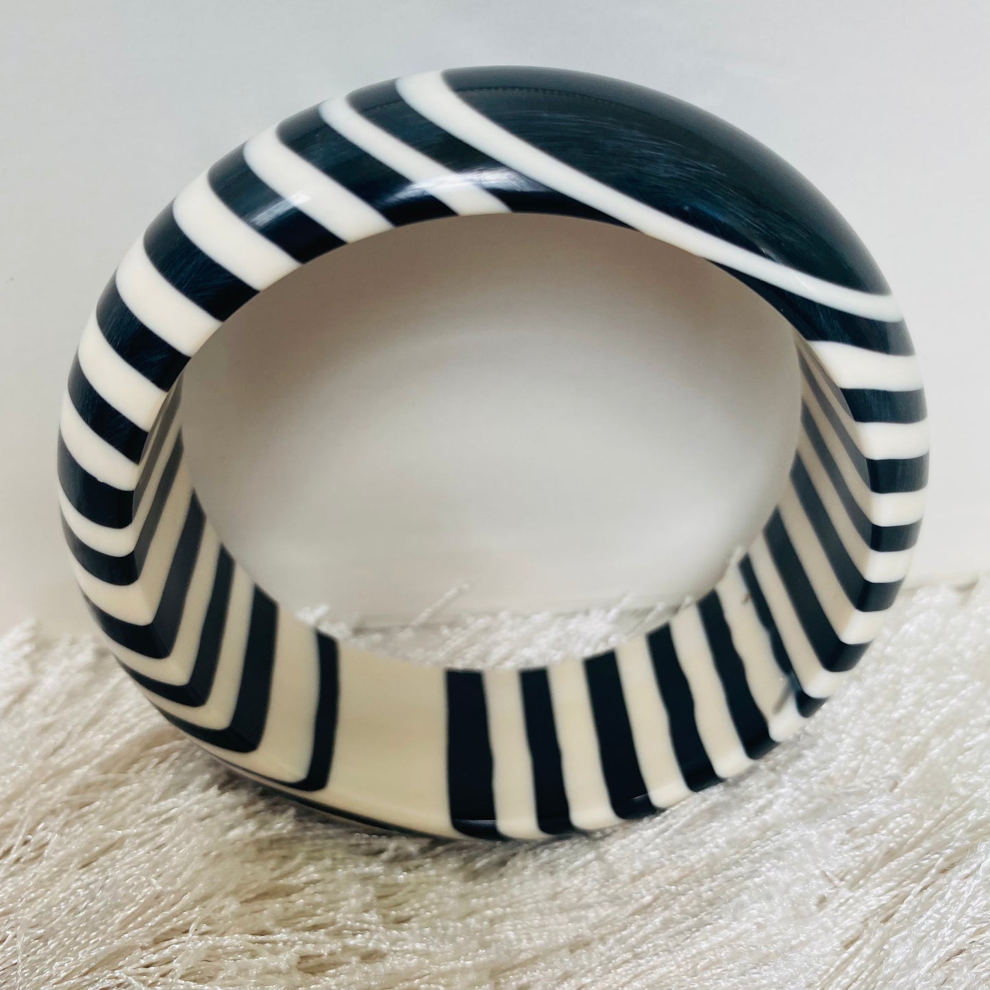 Ebony and Ivory Bangles