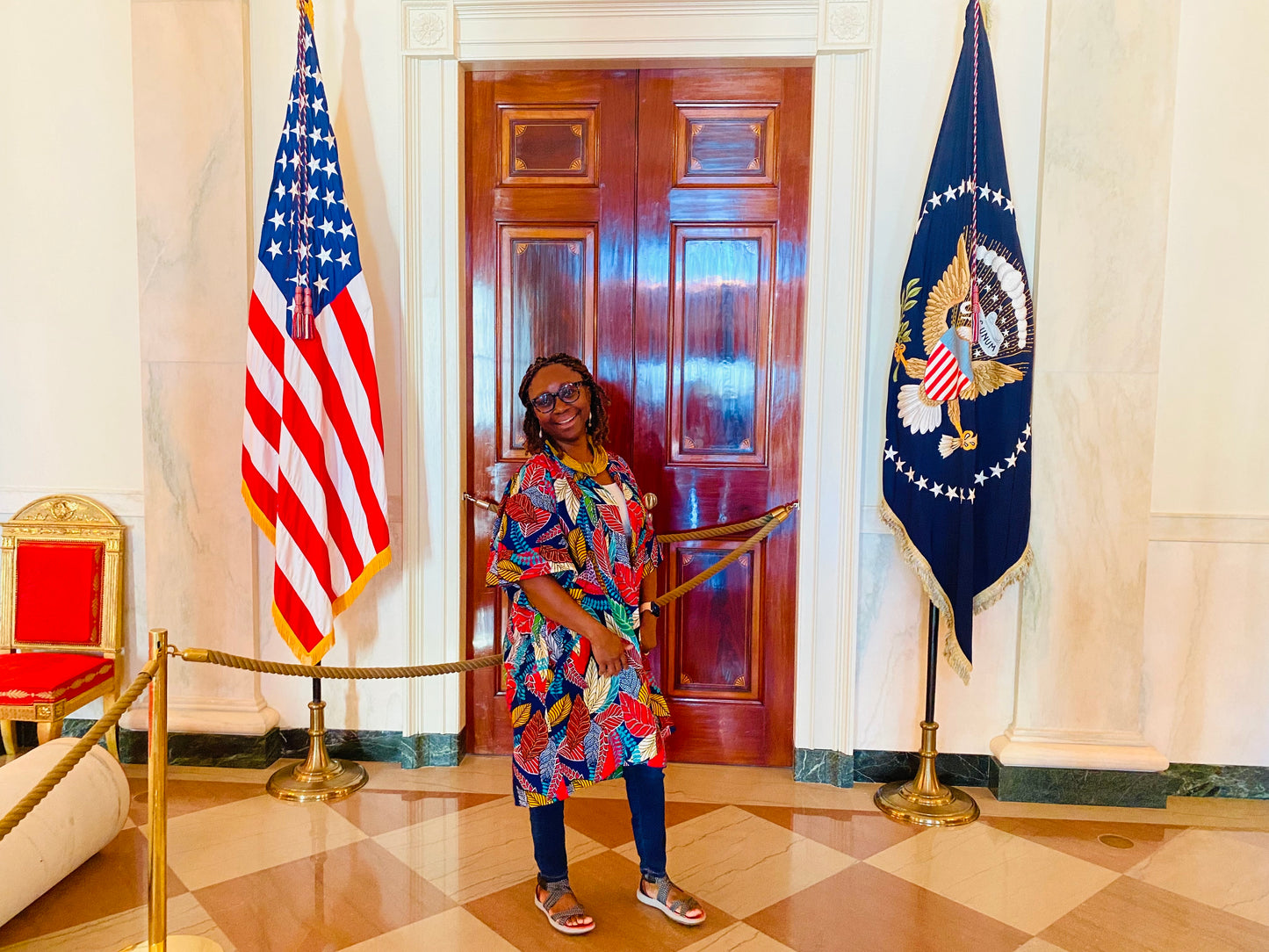 Falling Leaves Kimono