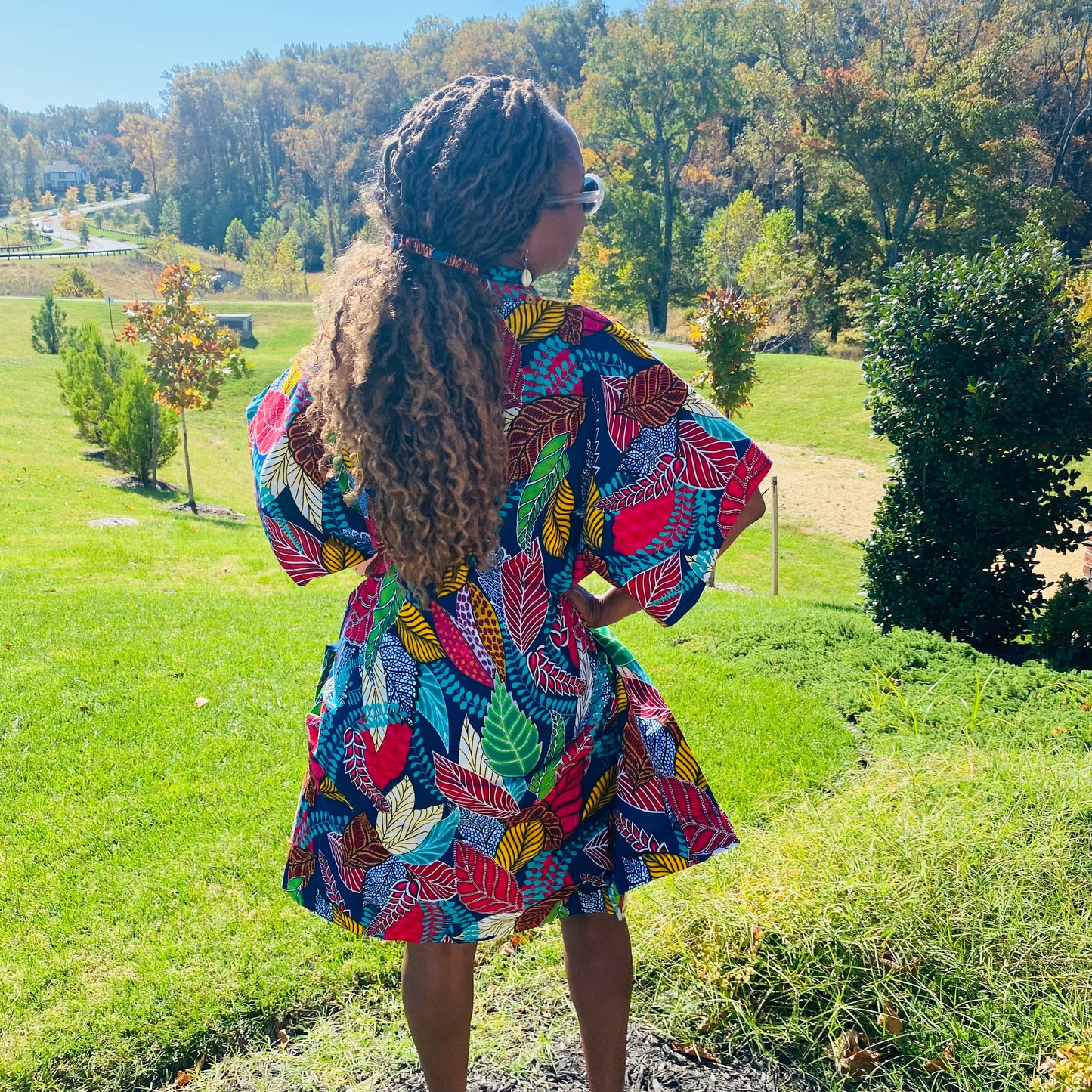 Falling Leaves Kimono