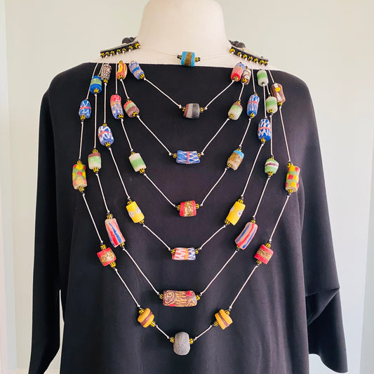String and Stones Necklace