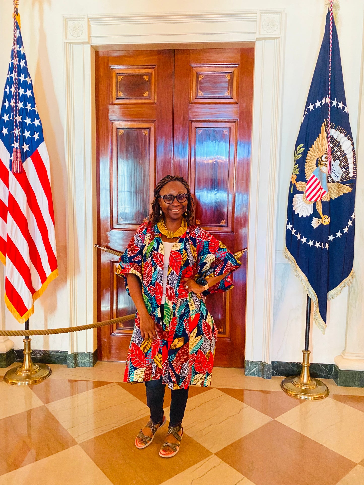 Falling Leaves Kimono