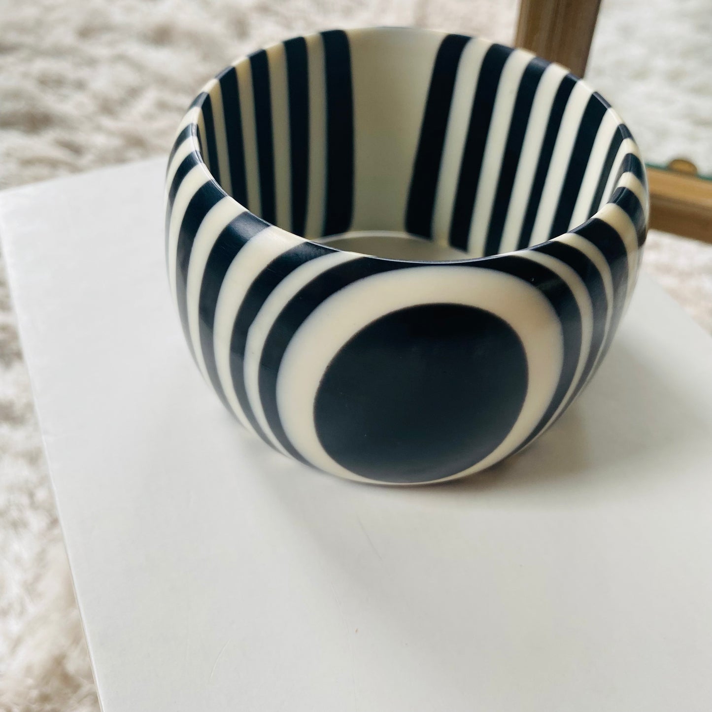 Ebony and Ivory Bangles