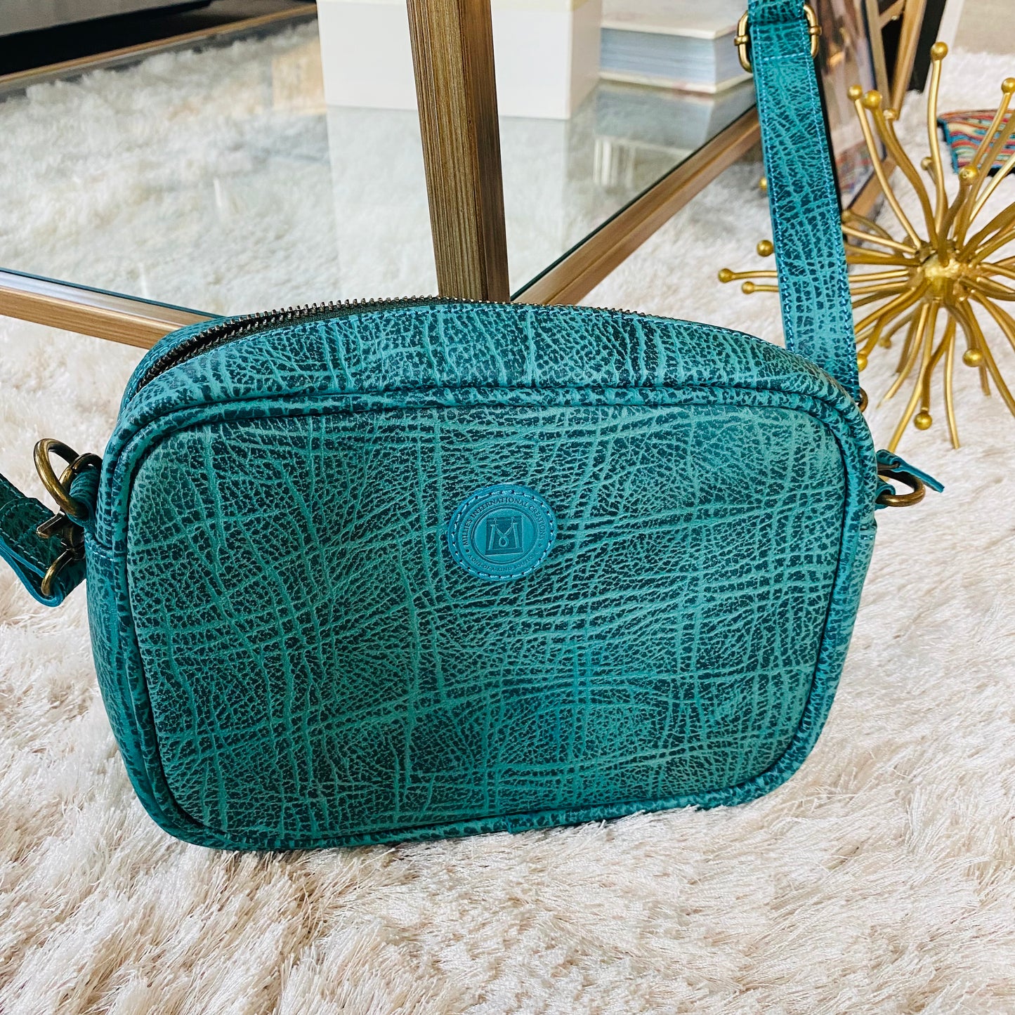 Millie’s Signature Leather Crossbody Bag