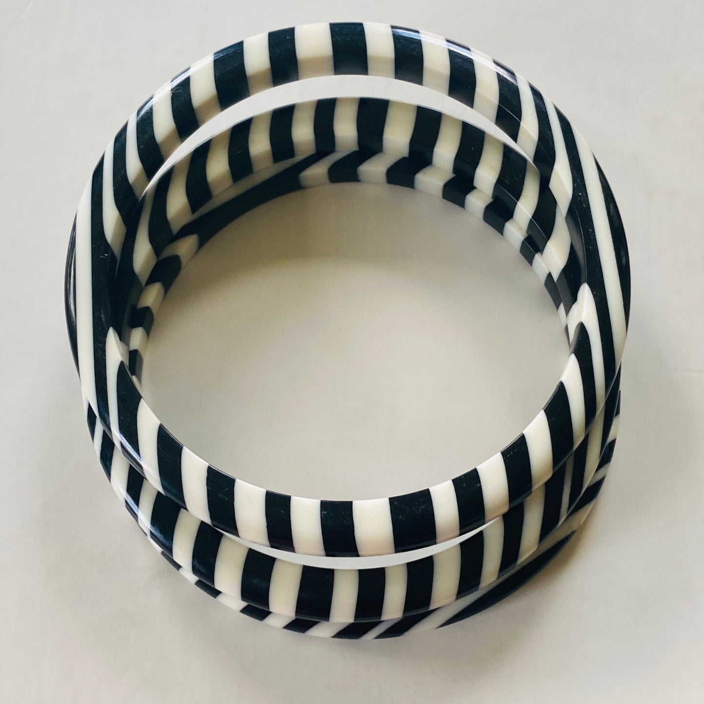 Ebony and Ivory Bangles