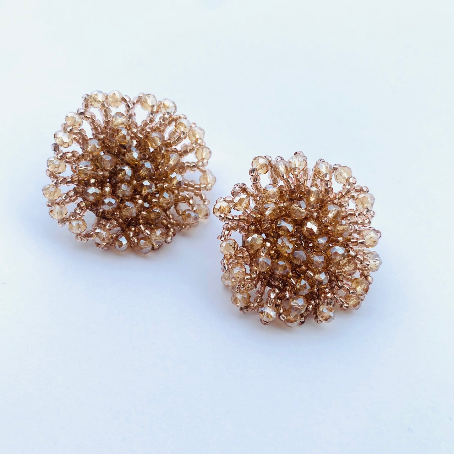 Oversized Beaded Studs