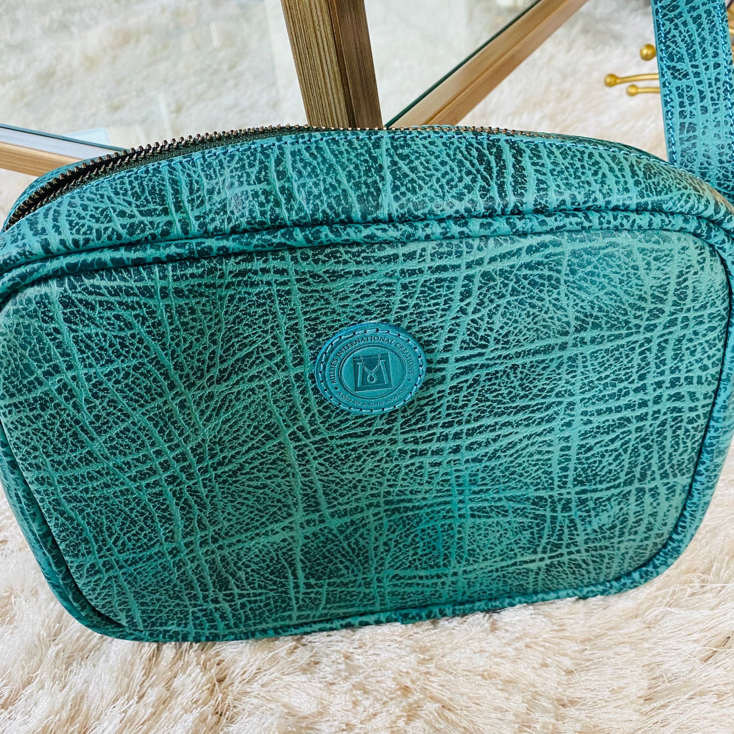 Millie’s Signature Leather Crossbody Bag