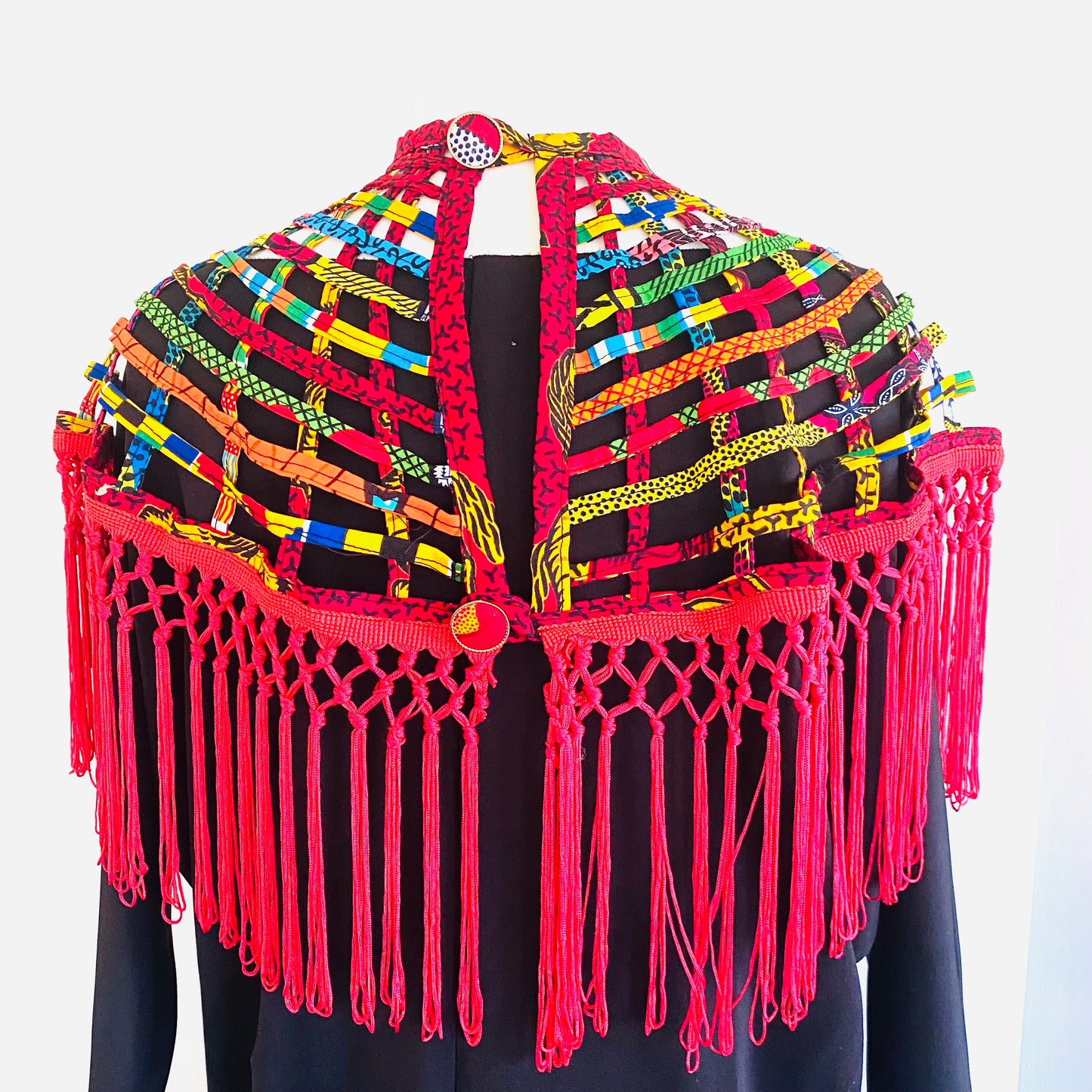 The Nicole Fringe Cape