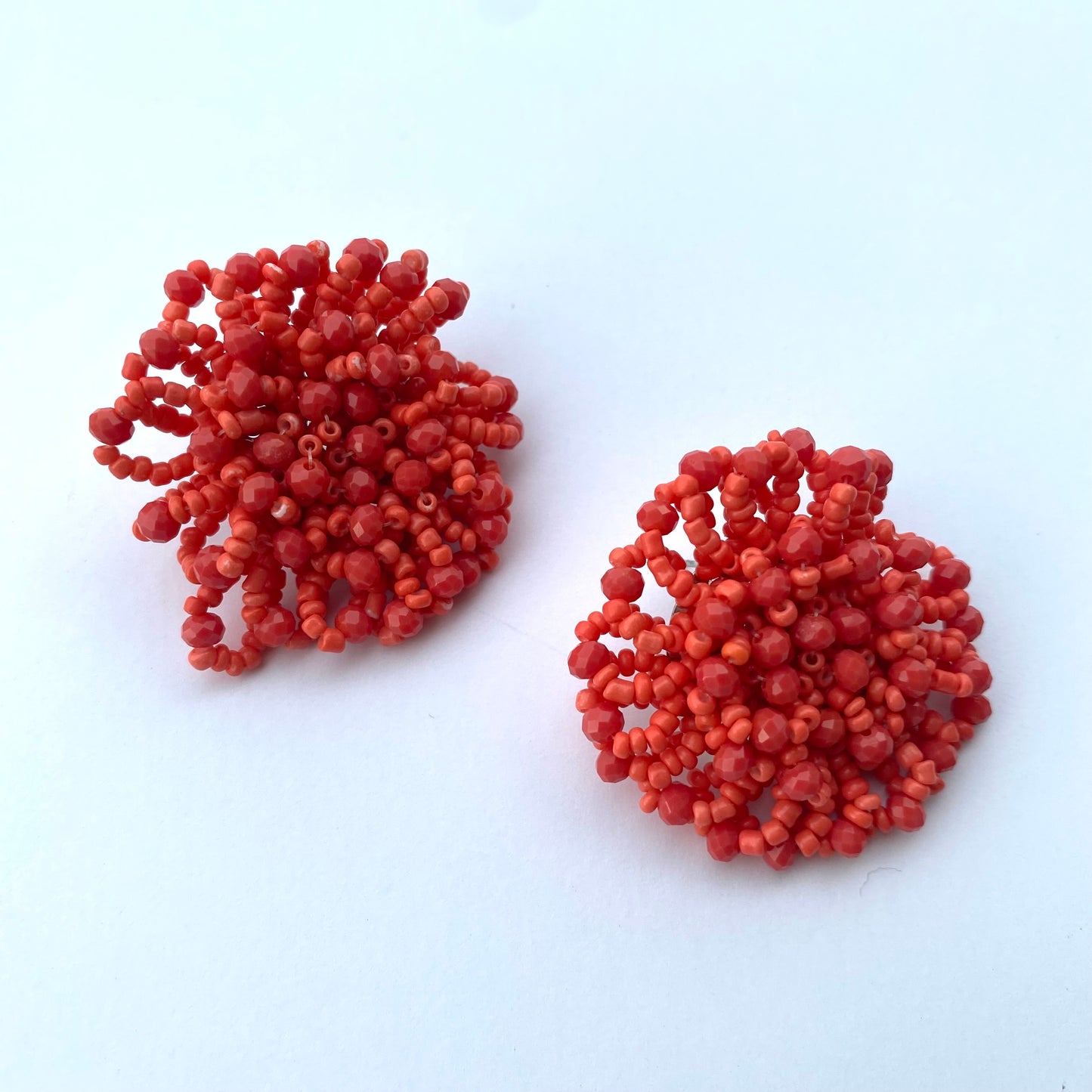Oversized Beaded Studs
