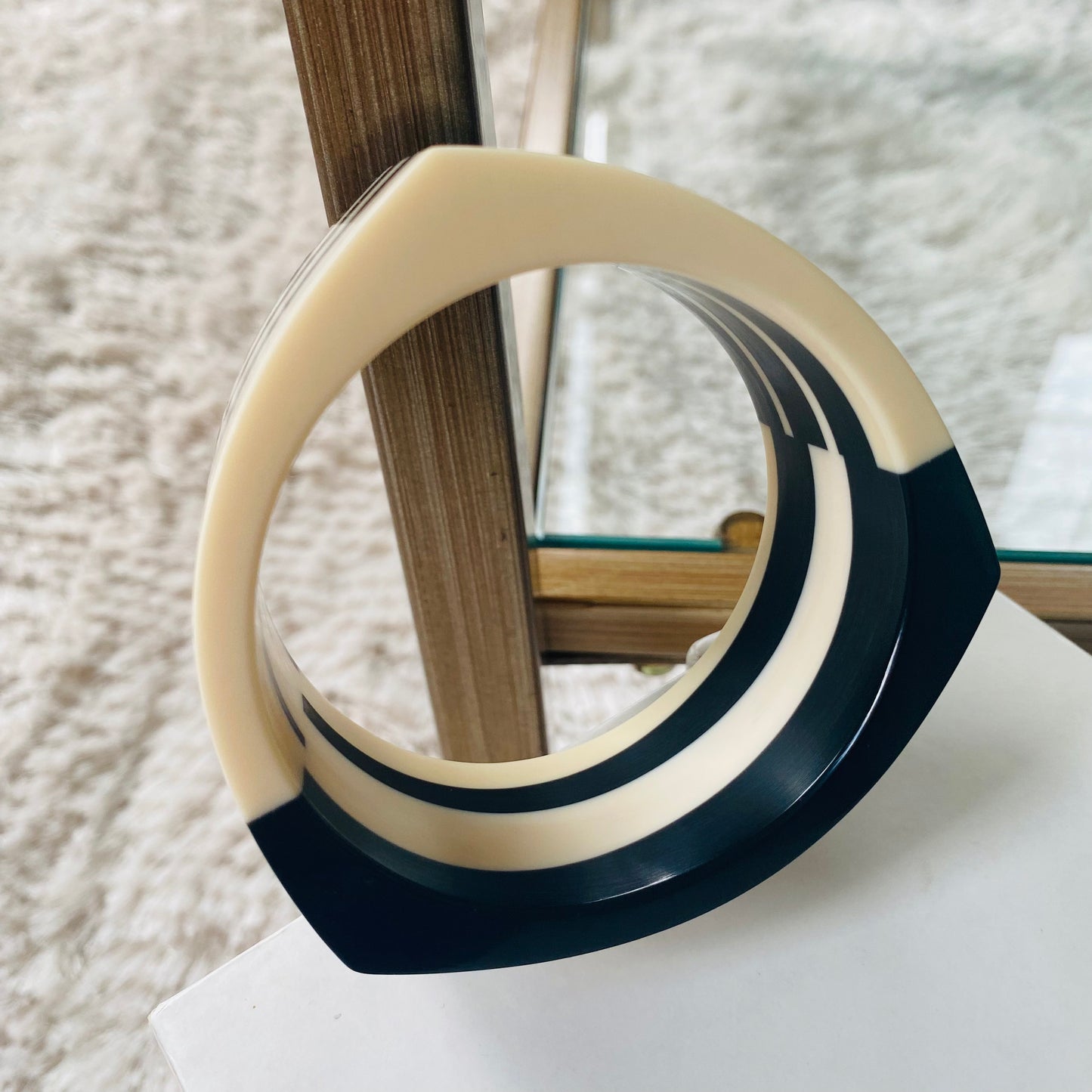 Ebony and Ivory Bangles