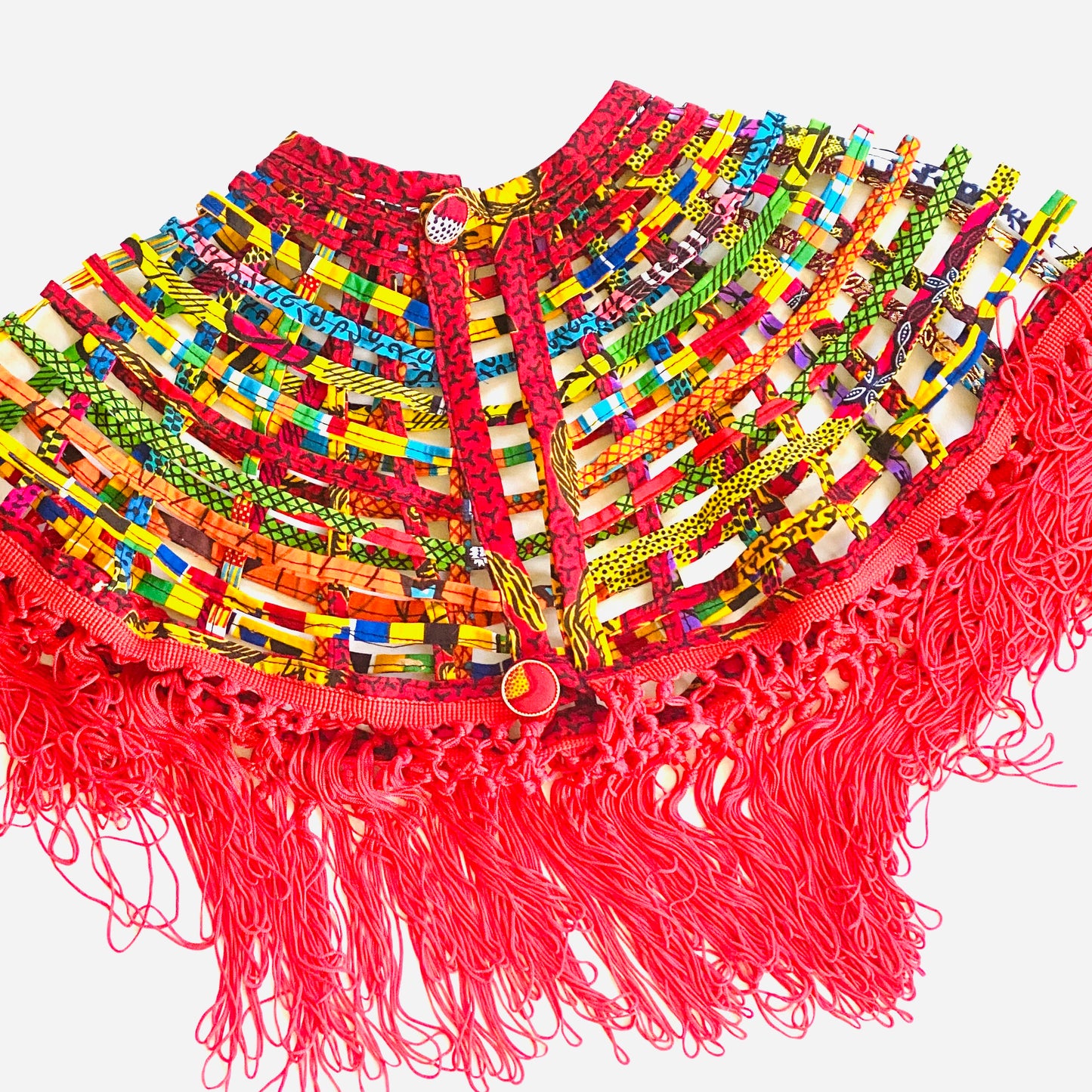 The Nicole Fringe Cape