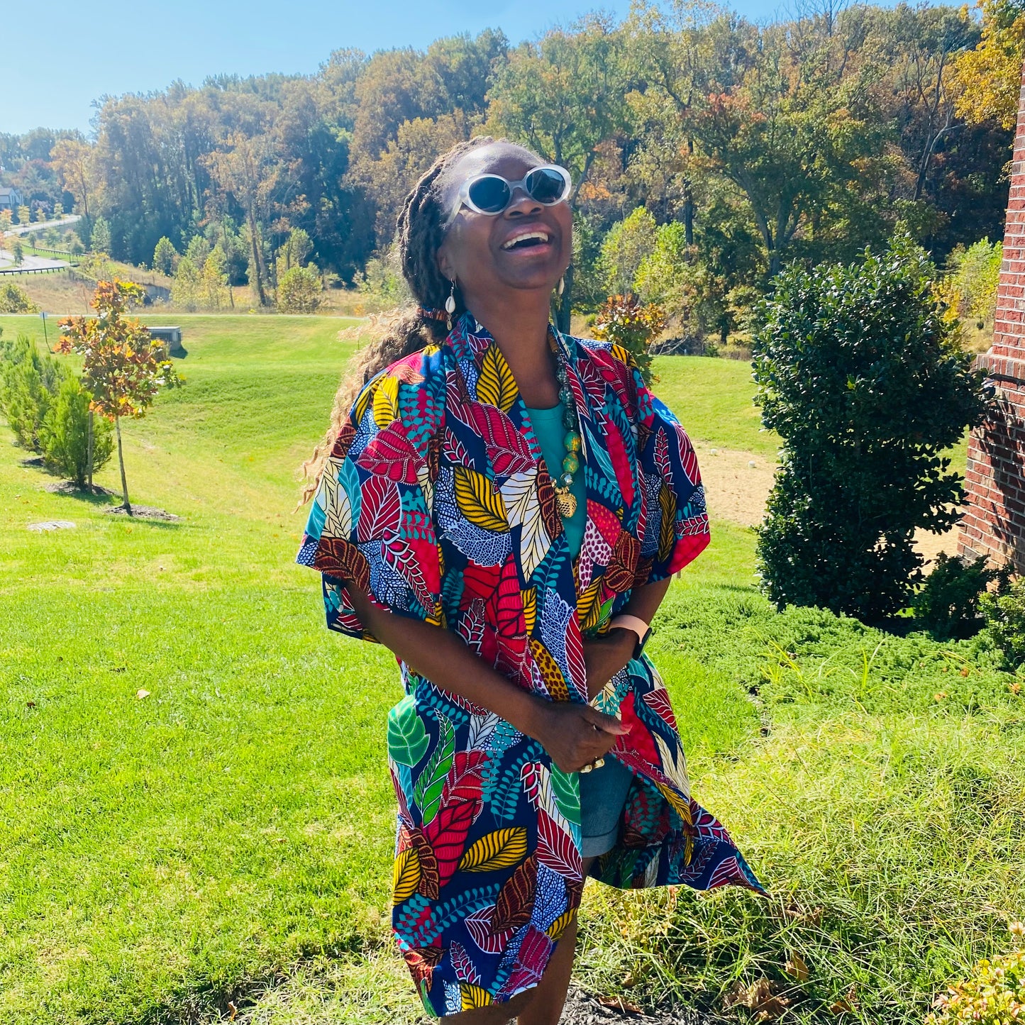 Falling Leaves Kimono