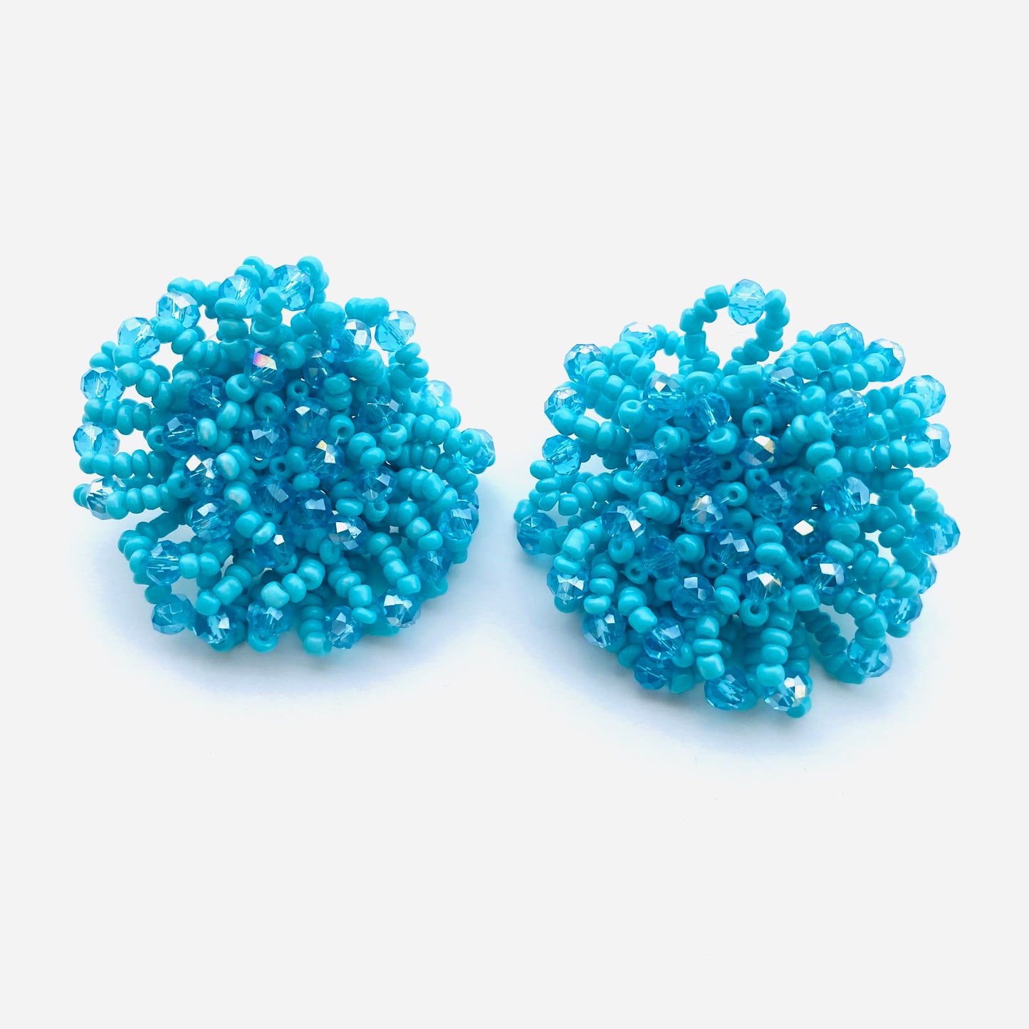 Oversized Beaded Studs