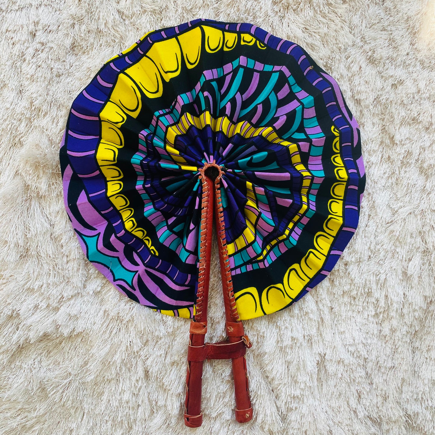 Ankara Fans - Foldable