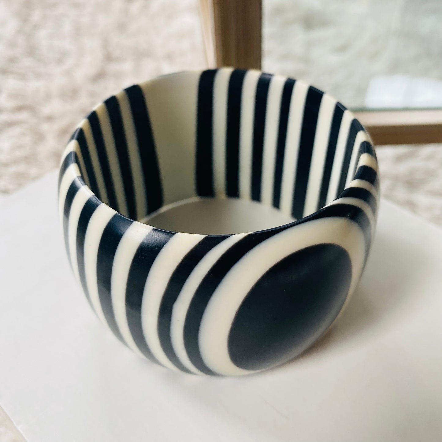 Ebony and Ivory Bangles