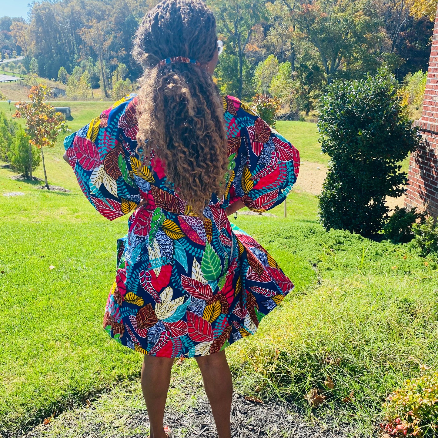 Falling Leaves Kimono