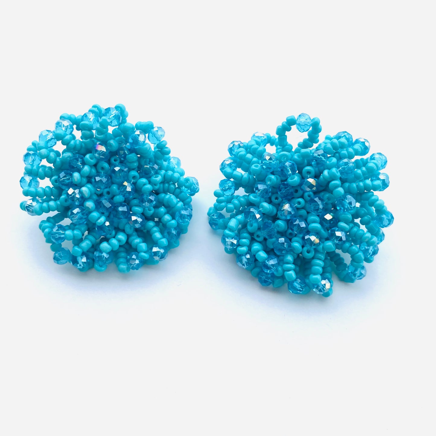 Oversized Beaded Studs