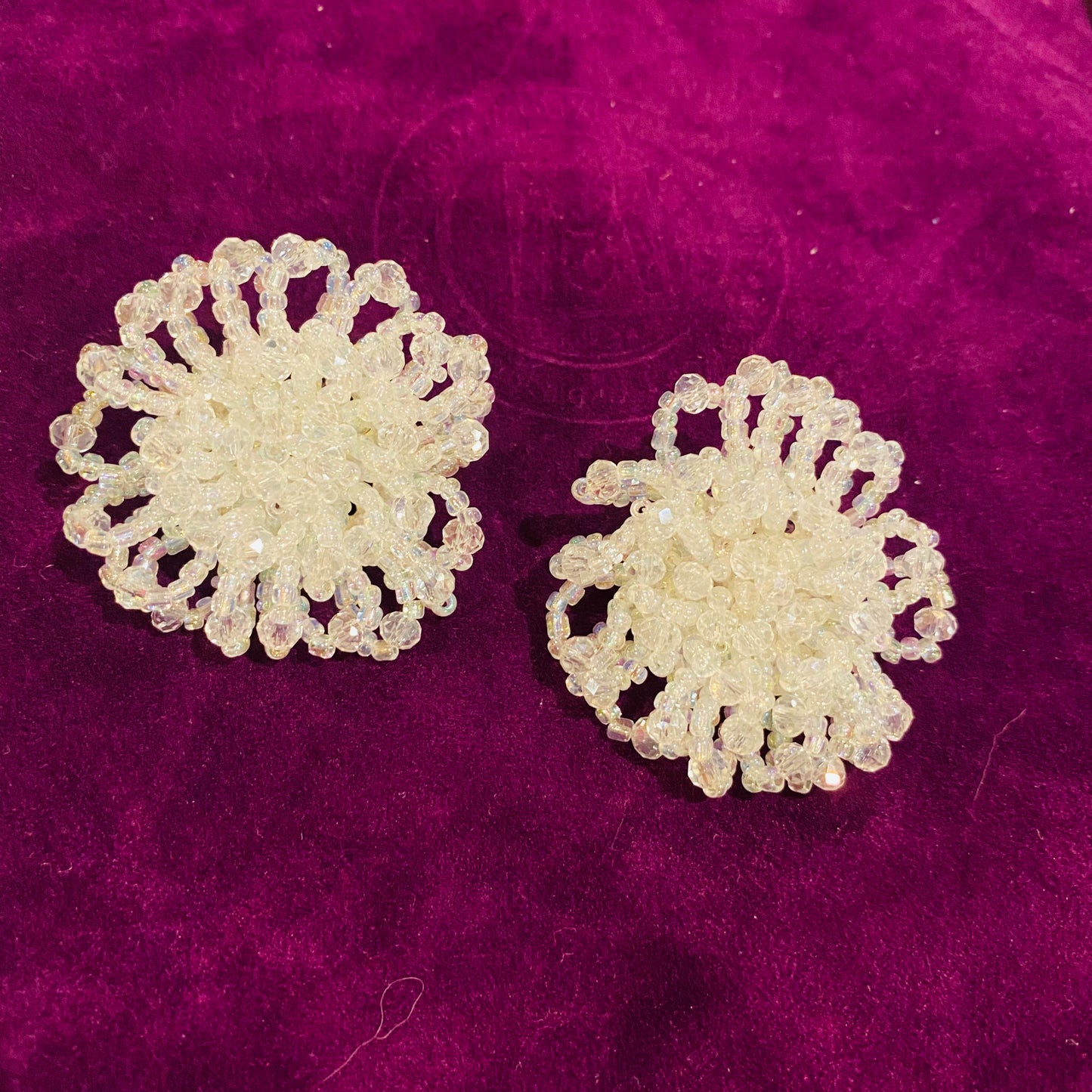 Oversized Beaded Studs