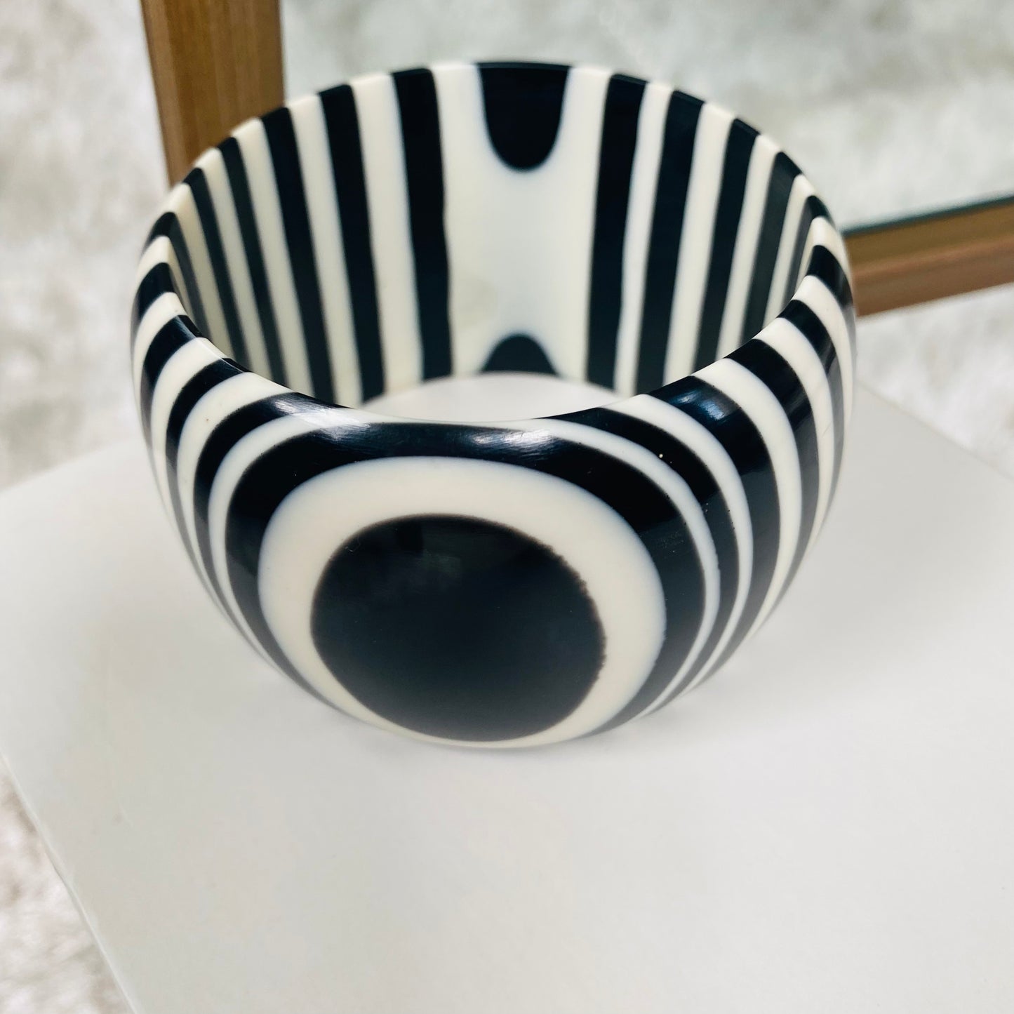 Ebony and Ivory Bangles