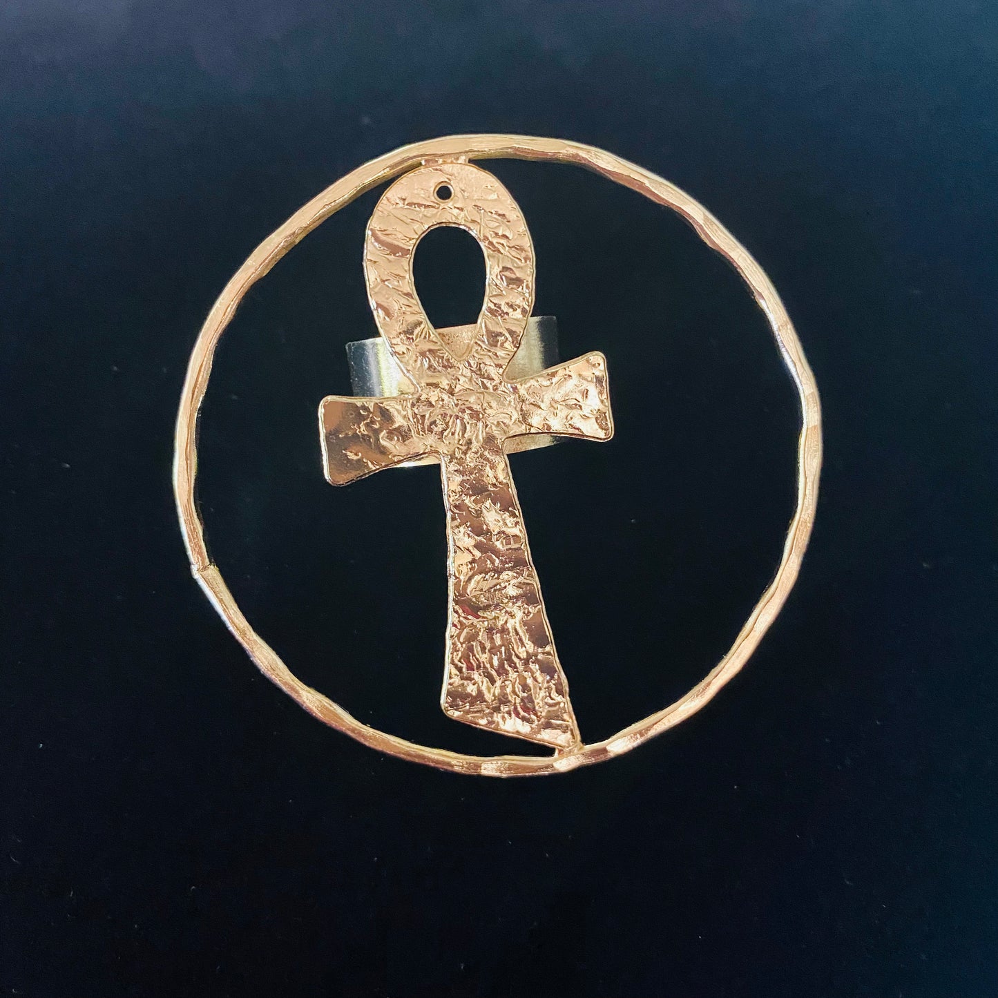 Ankh Adjustable Ring